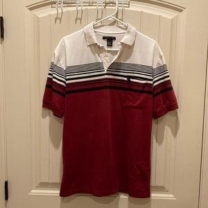 Kings Club Sportswear Short Sleeves Polo Golf Shirt Pocket with Emblem Size L